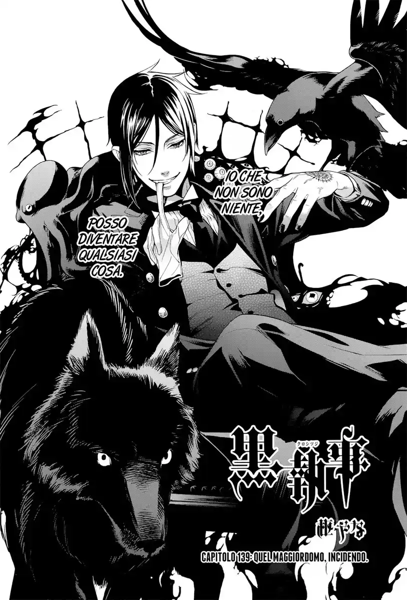 Black Butler Capitolo 139 page 1