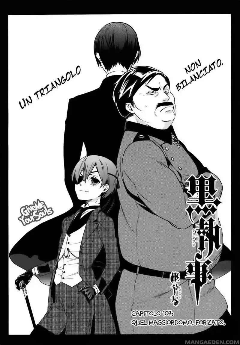 Black Butler Capitolo 107 page 1