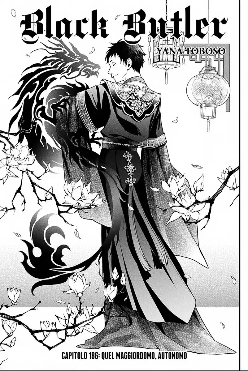 Black Butler Capitolo 186 page 1