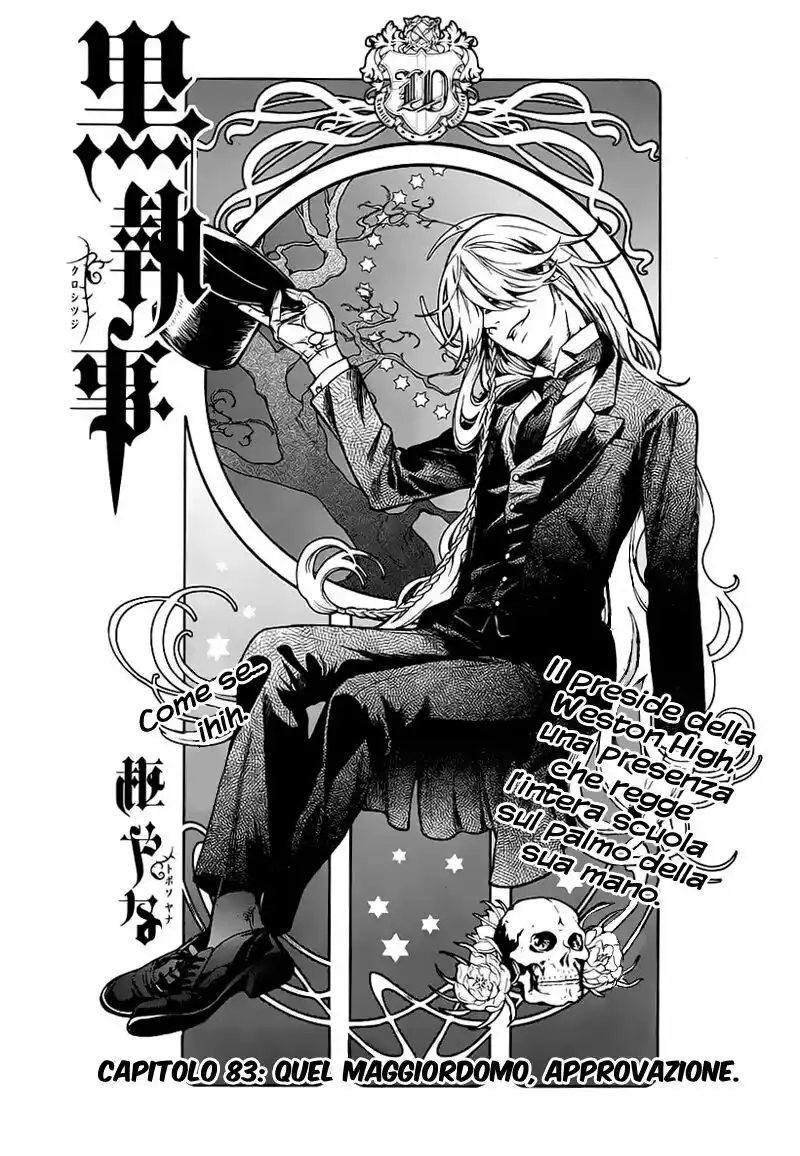 Black Butler Capitolo 83 page 1