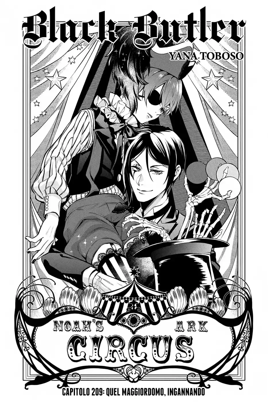 Black Butler Capitolo 209 page 1