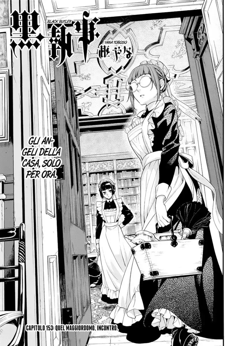 Black Butler Capitolo 153 page 1