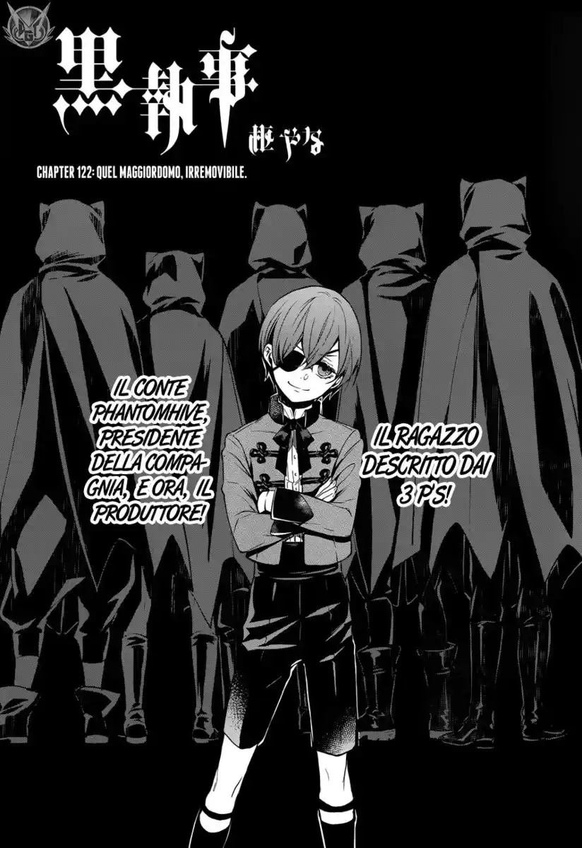 Black Butler Capitolo 122 page 1