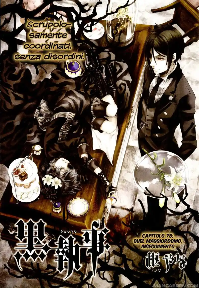 Black Butler Capitolo 78 page 1