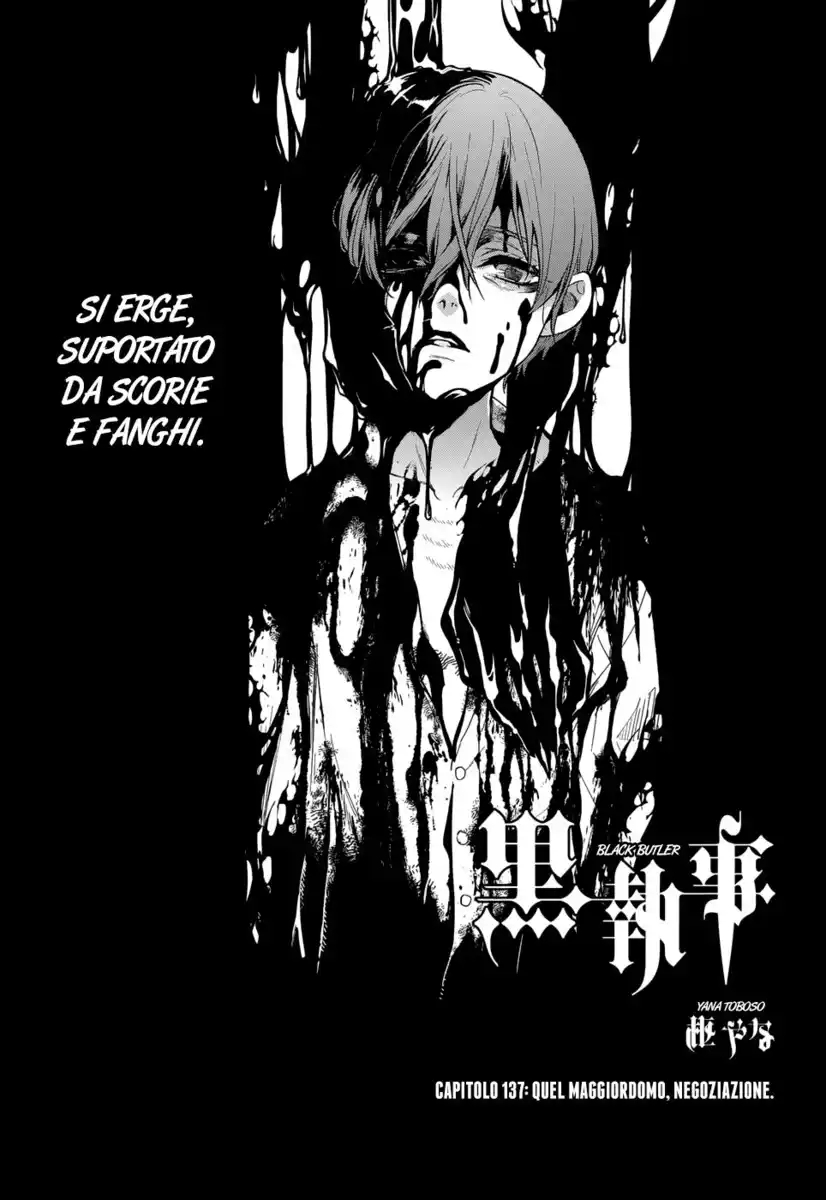 Black Butler Capitolo 137 page 1