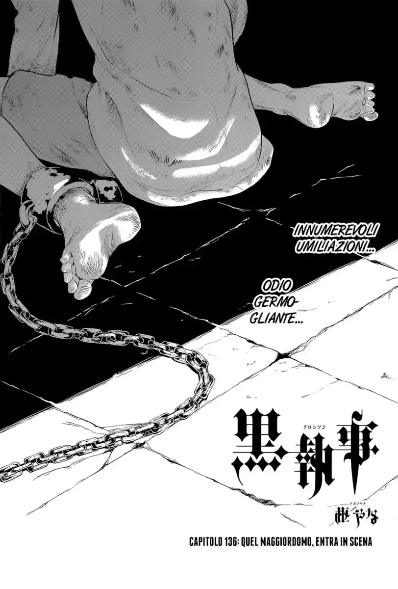 Black Butler Capitolo 136 page 1