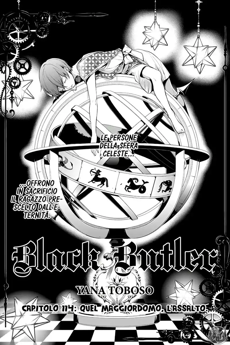 Black Butler Capitolo 114 page 1