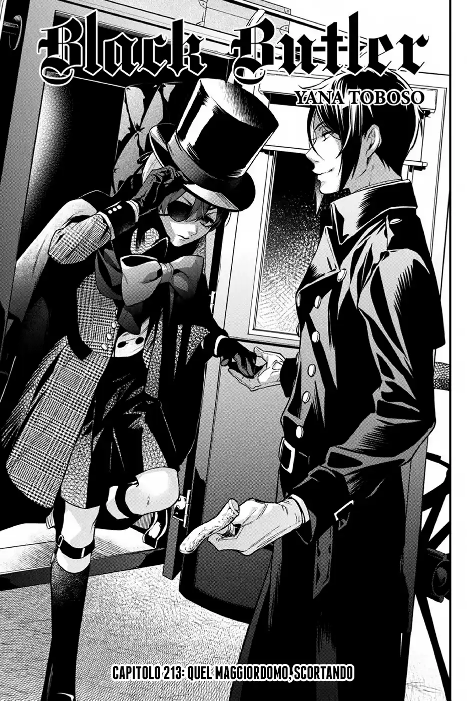 Black Butler Capitolo 213 page 1