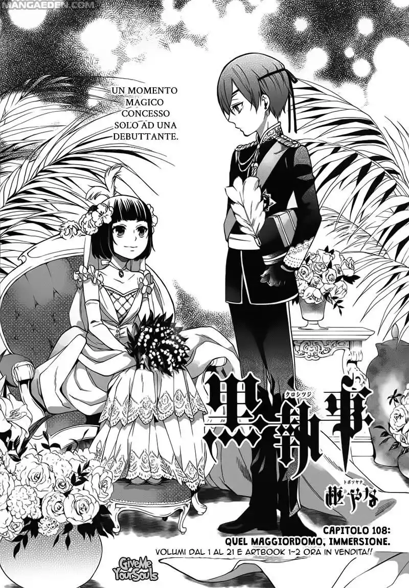 Black Butler Capitolo 108 page 1