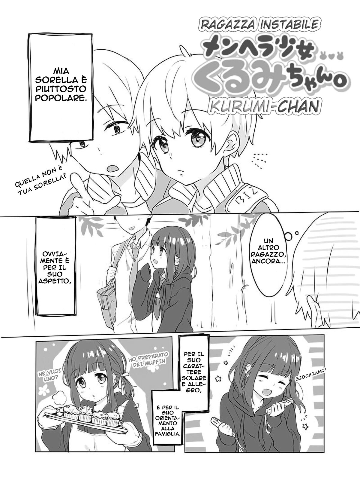 Menhera Shoujo Kurumi-chan Capitolo 01 page 1