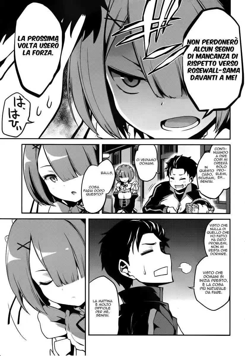 Re:Zero Kara Hajimeru Isekai Seikatsu - Dainishou - Yashiki no Isshuukan Hen Capitolo 06 page 13