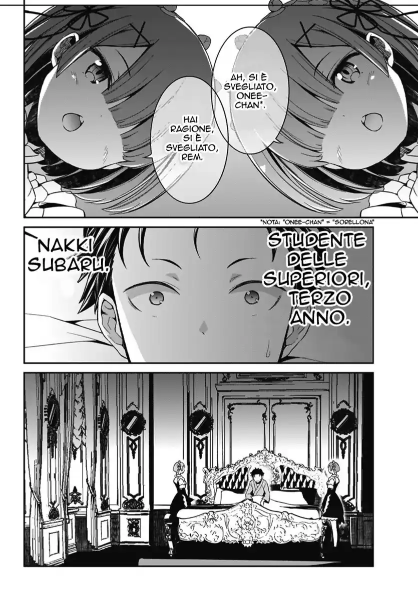 Re:Zero Kara Hajimeru Isekai Seikatsu - Dainishou - Yashiki no Isshuukan Hen Capitolo 01 page 4