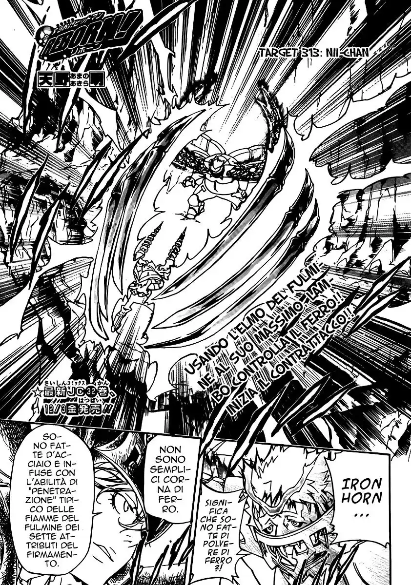 Kateikyoushi Hitman Reborn! Capitolo 313 page 2