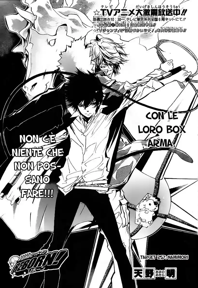 Kateikyoushi Hitman Reborn! Capitolo 257 page 2