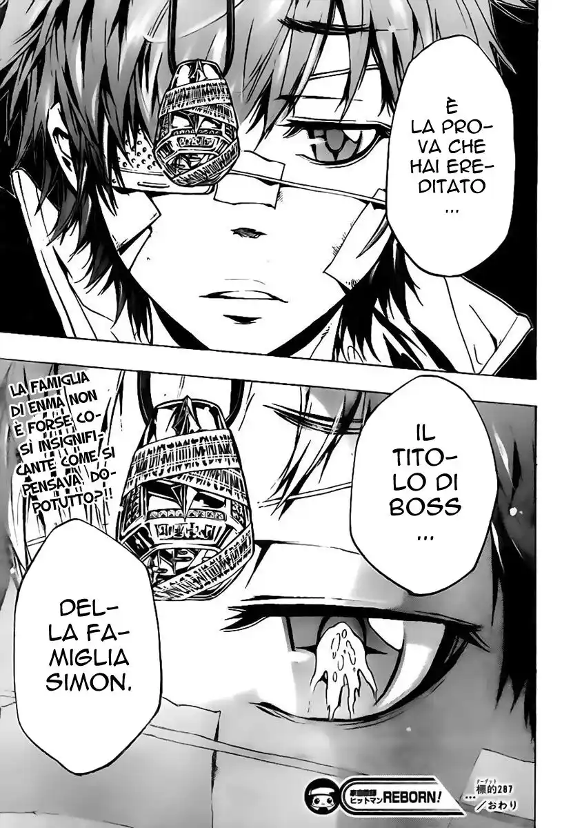 Kateikyoushi Hitman Reborn! Capitolo 287 page 17