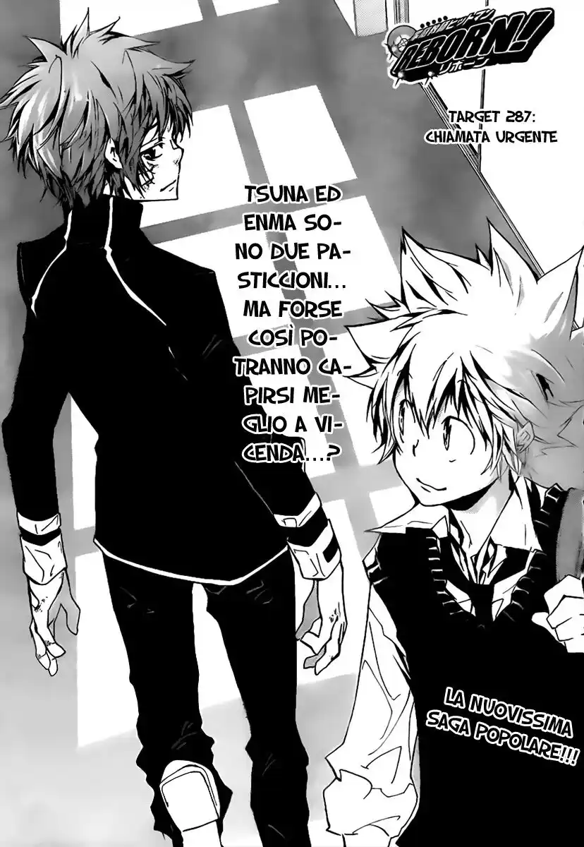 Kateikyoushi Hitman Reborn! Capitolo 287 page 2