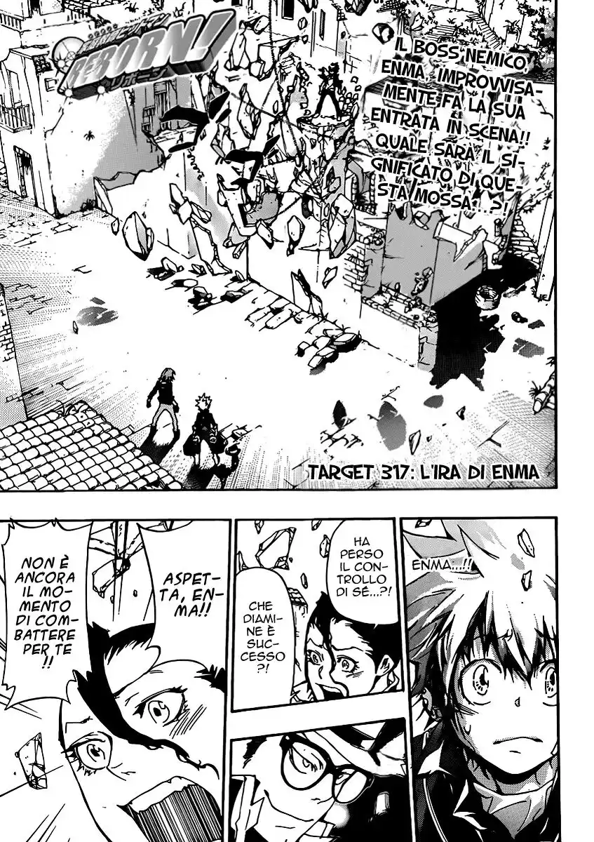 Kateikyoushi Hitman Reborn! Capitolo 317 page 2