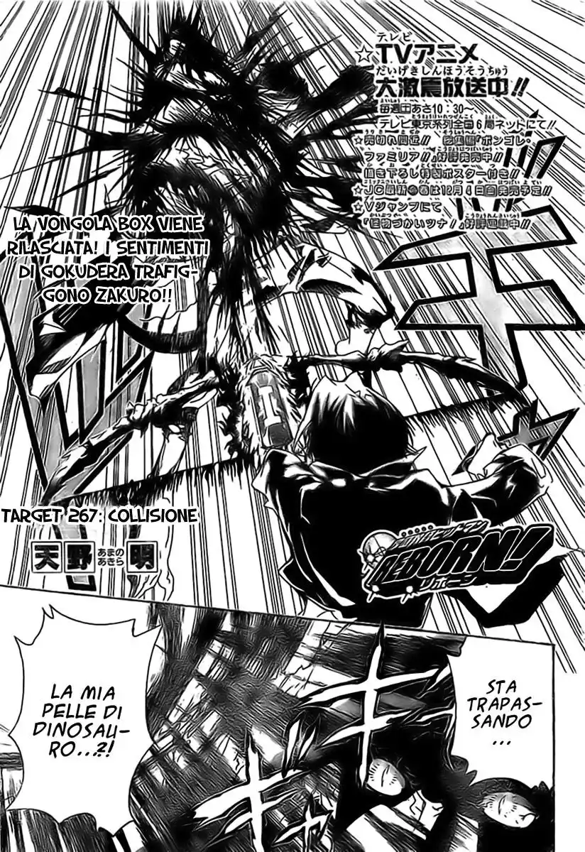 Kateikyoushi Hitman Reborn! Capitolo 267 page 2