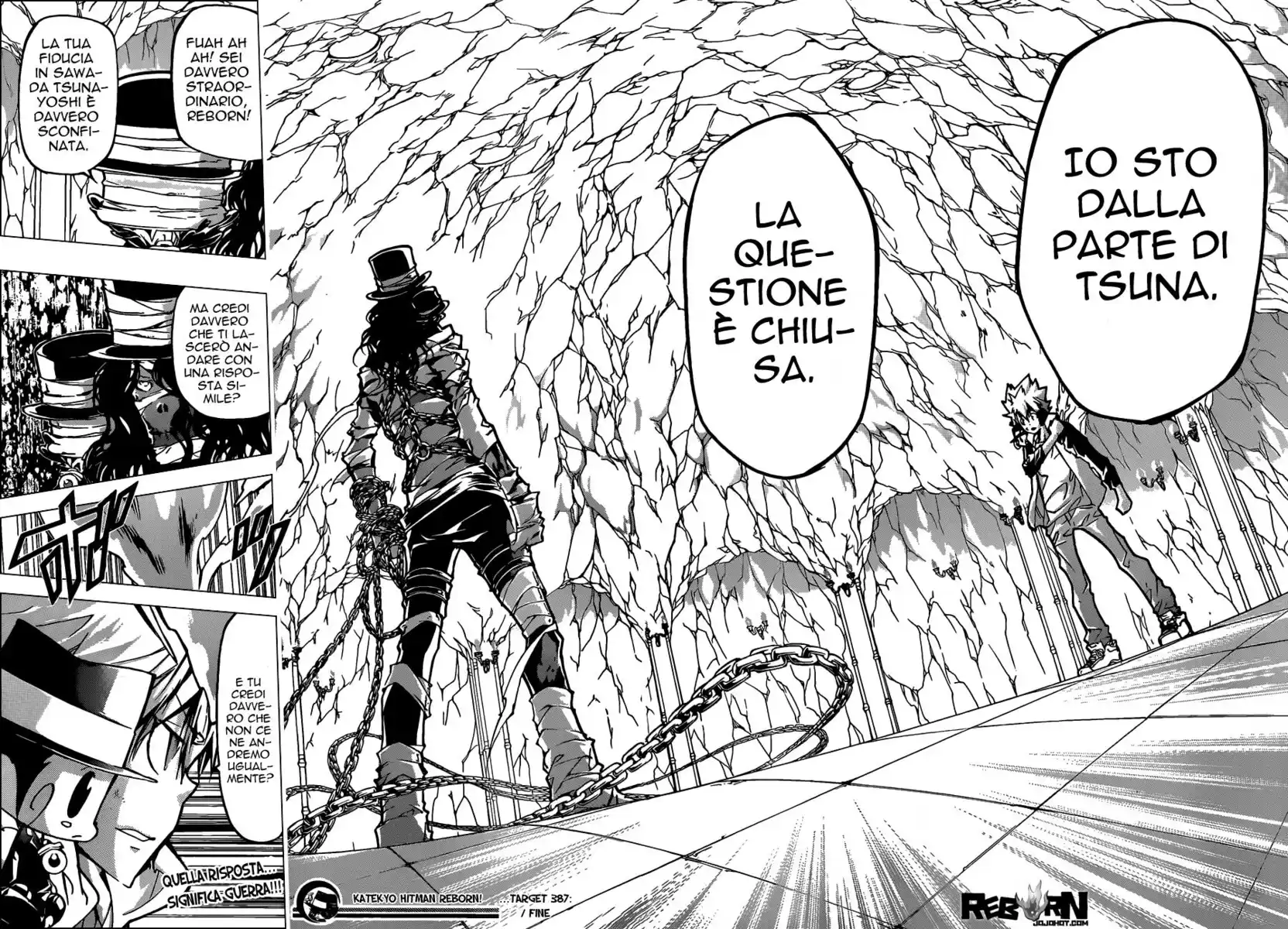 Kateikyoushi Hitman Reborn! Capitolo 387 page 17