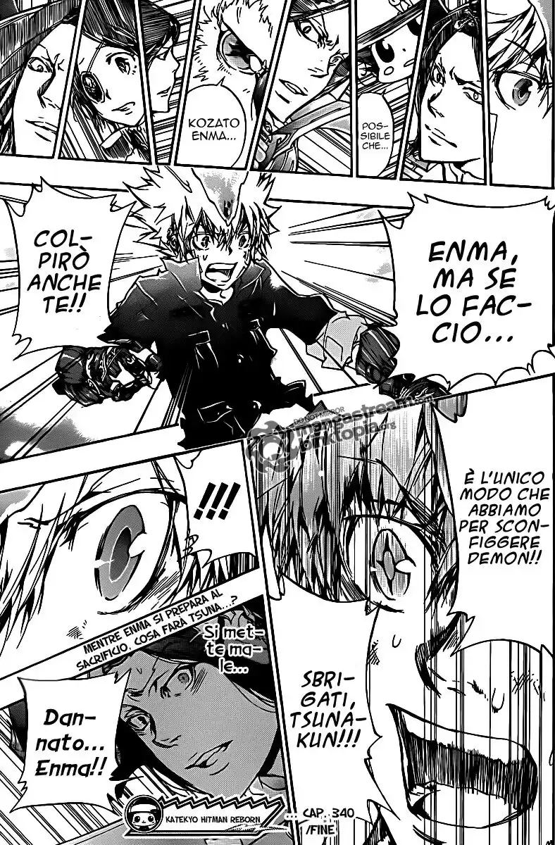 Kateikyoushi Hitman Reborn! Capitolo 340 page 18