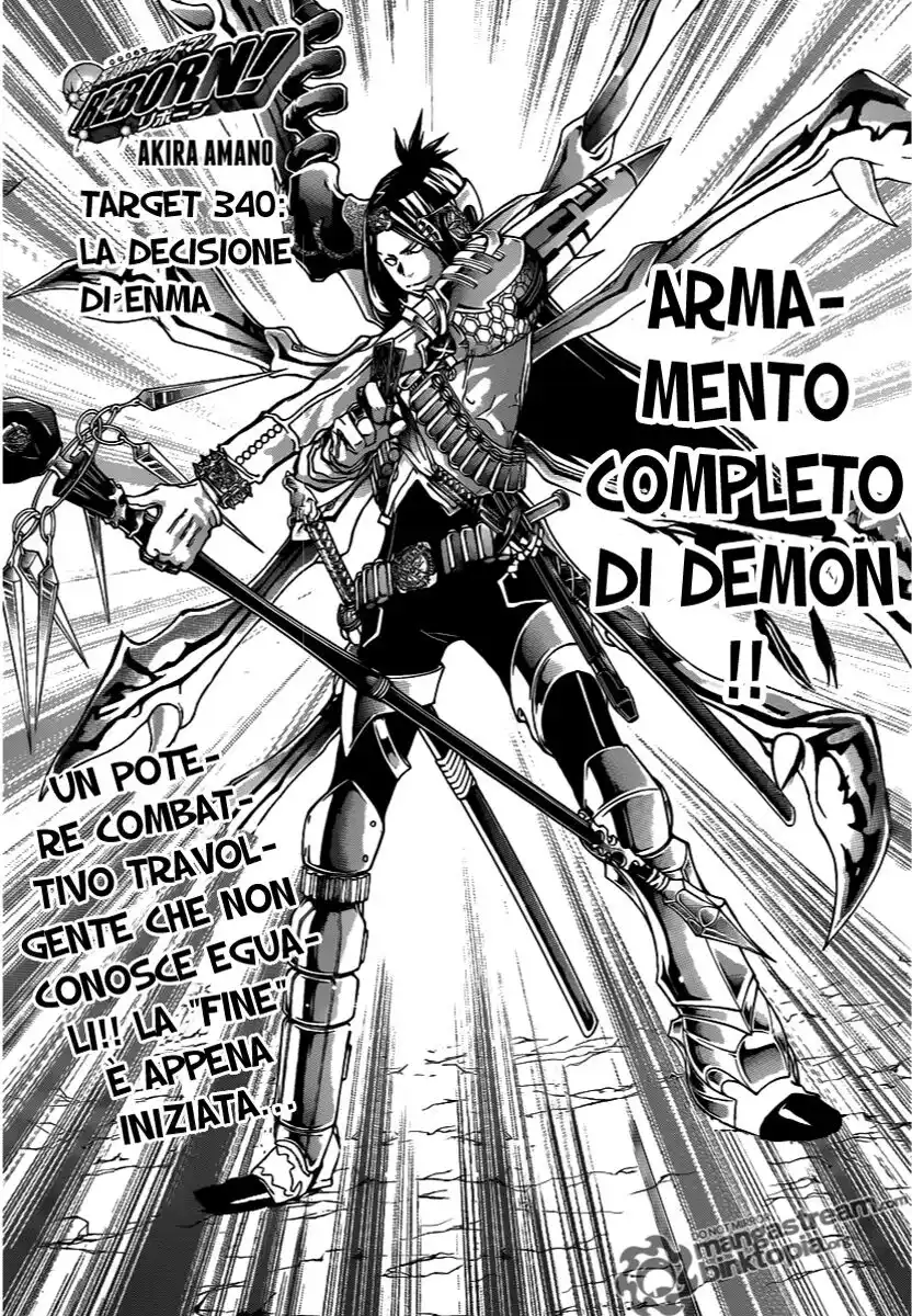 Kateikyoushi Hitman Reborn! Capitolo 340 page 4