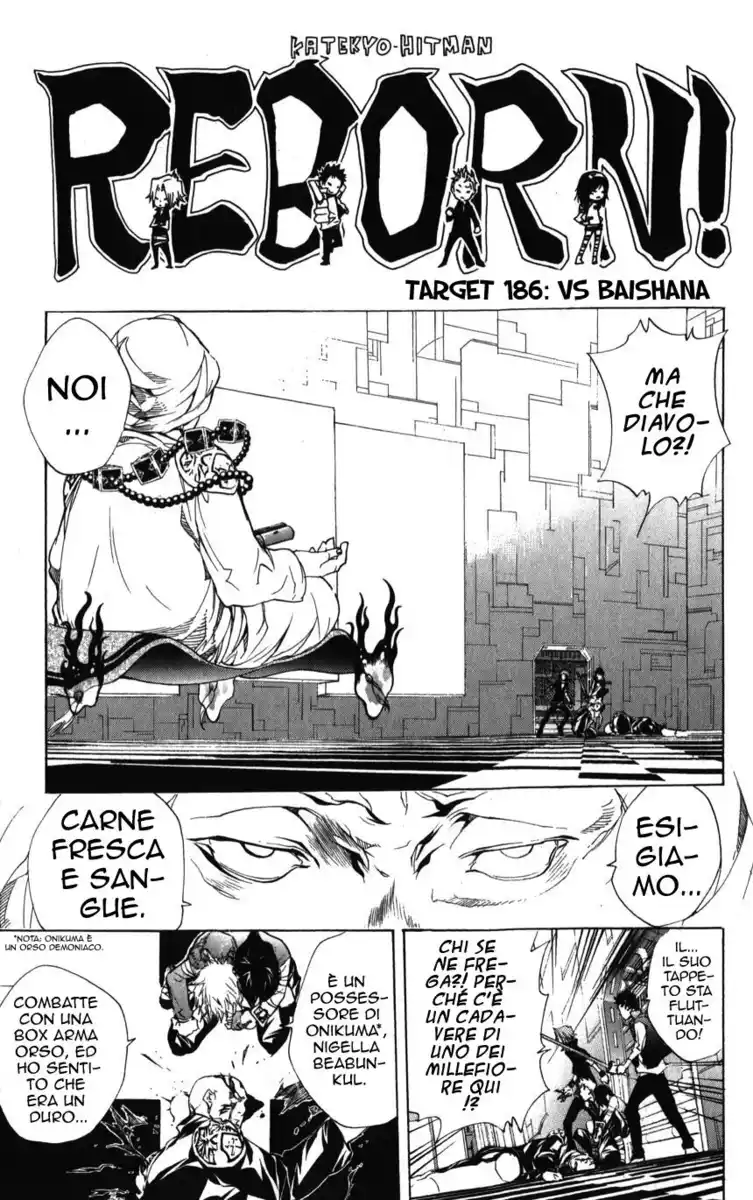 Kateikyoushi Hitman Reborn! Capitolo 186 page 6