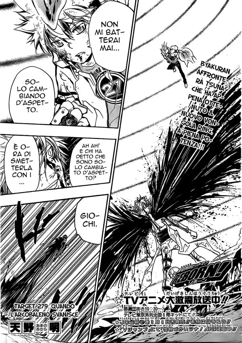 Kateikyoushi Hitman Reborn! Capitolo 279 page 6