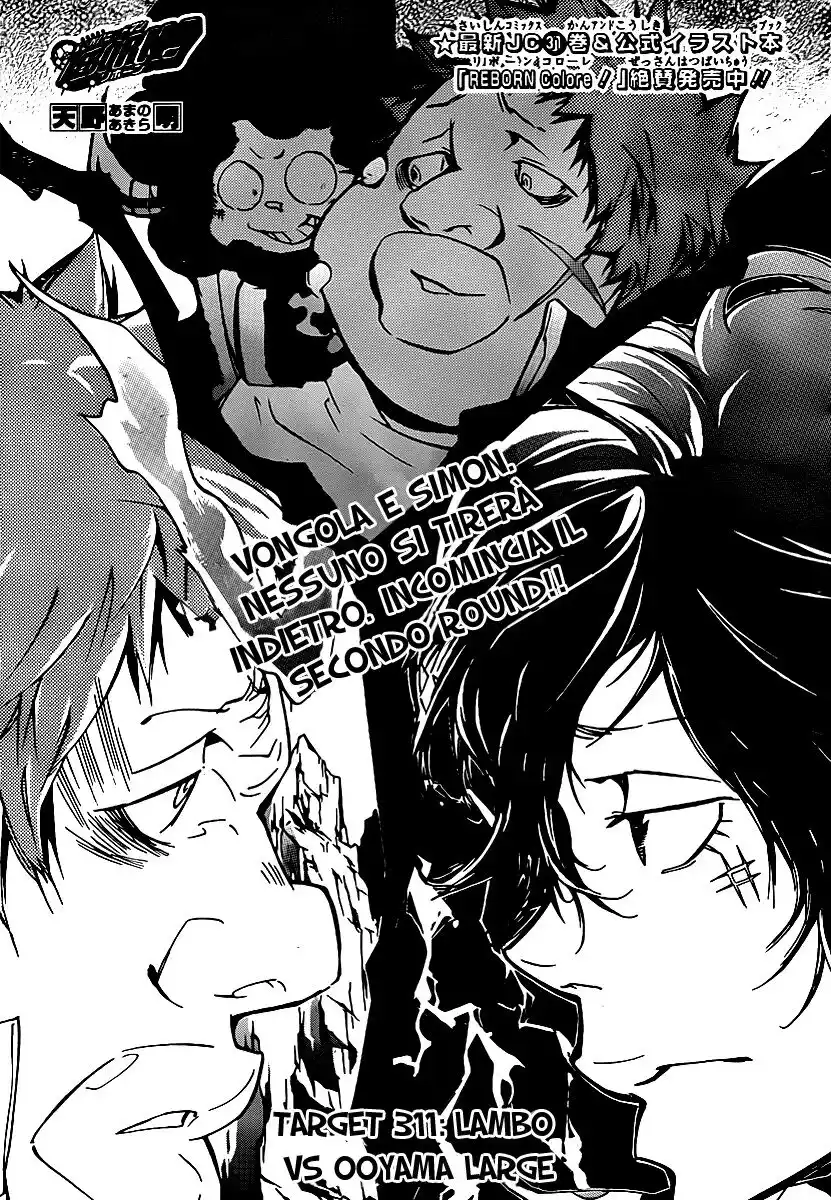 Kateikyoushi Hitman Reborn! Capitolo 311 page 2