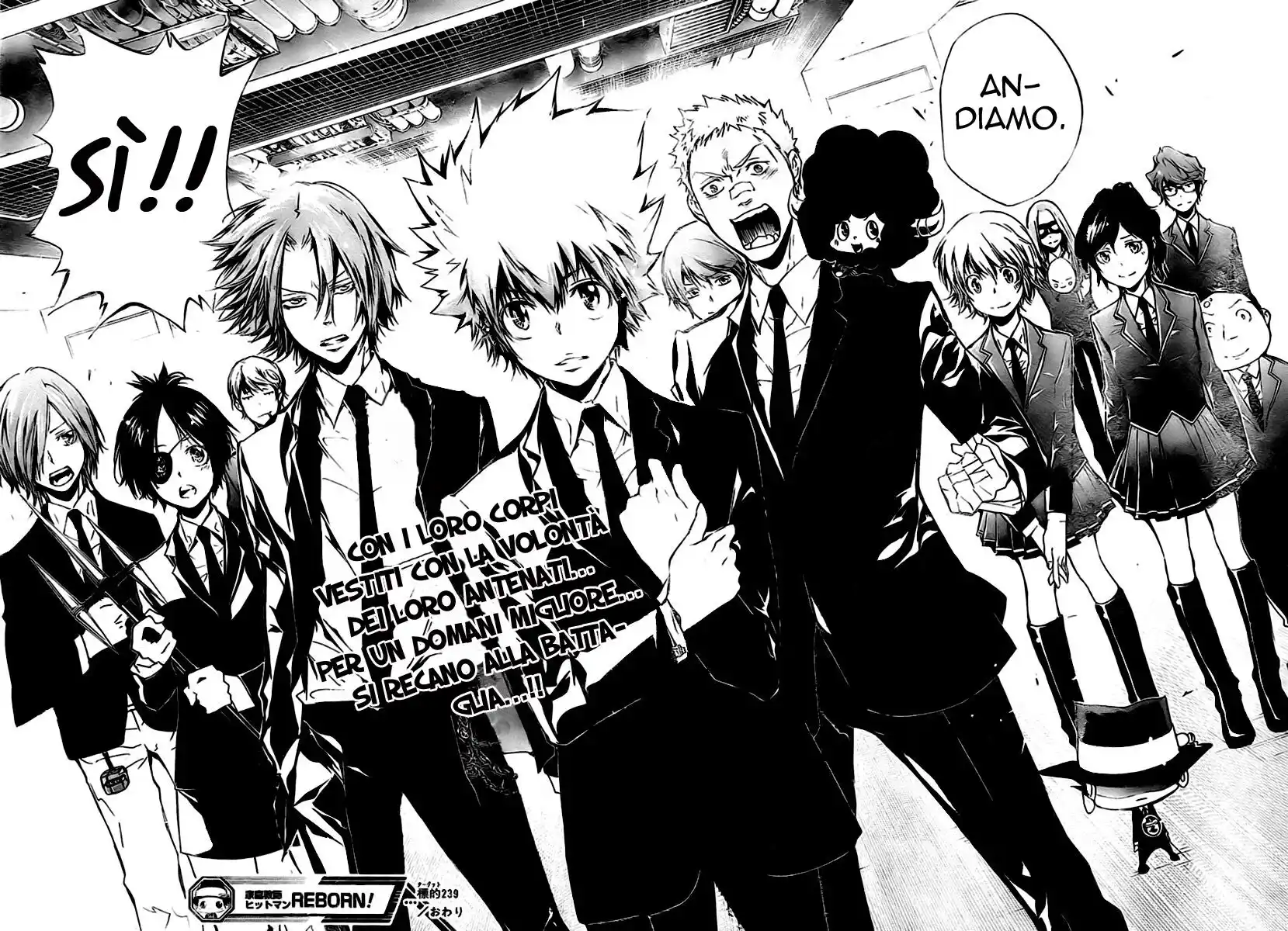 Kateikyoushi Hitman Reborn! Capitolo 239 page 17