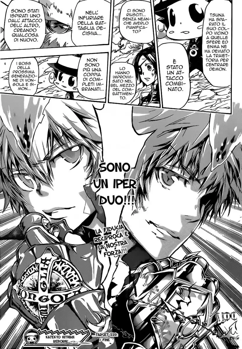 Kateikyoushi Hitman Reborn! Capitolo 339 page 18