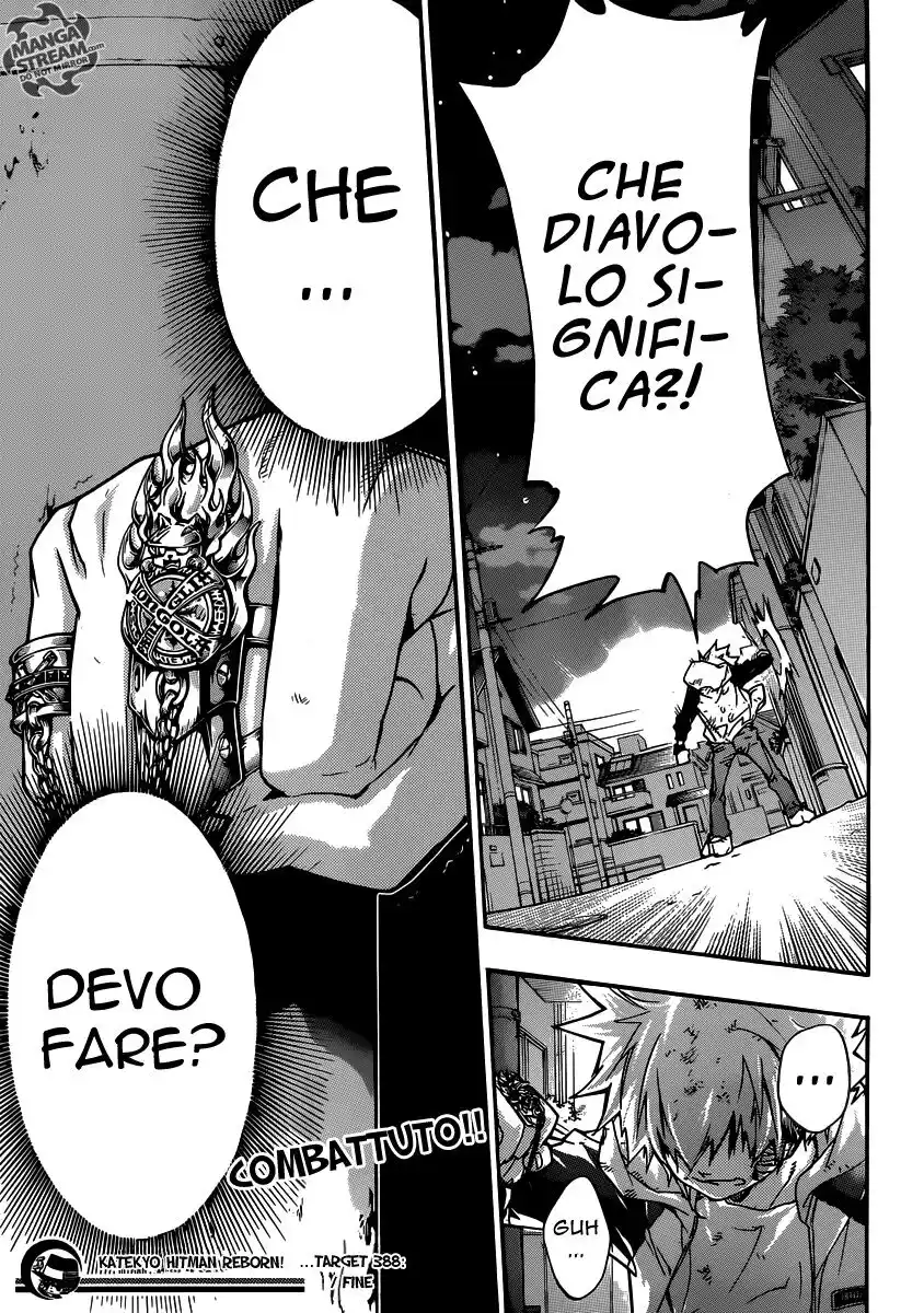 Kateikyoushi Hitman Reborn! Capitolo 388 page 18