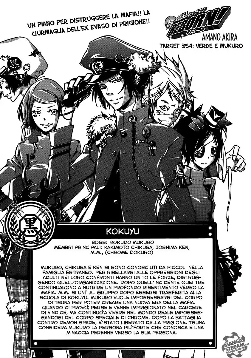 Kateikyoushi Hitman Reborn! Capitolo 354 page 2