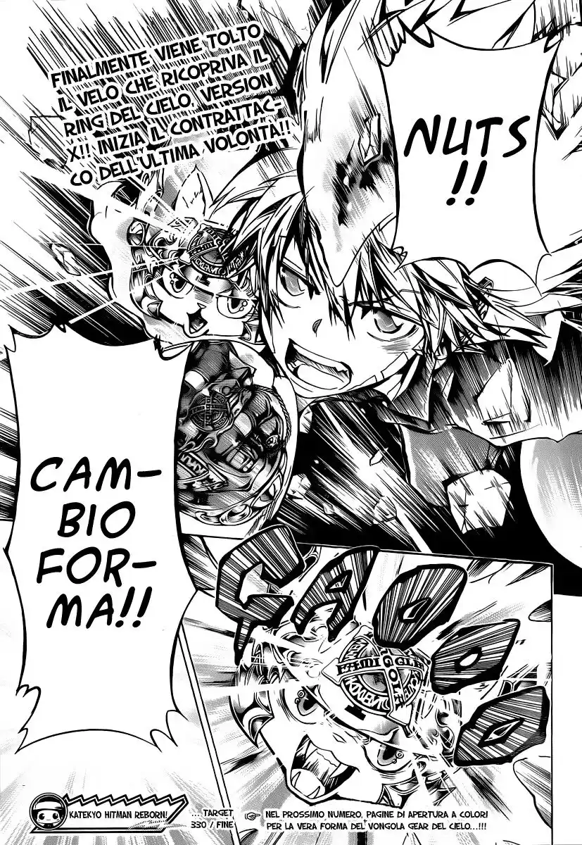 Kateikyoushi Hitman Reborn! Capitolo 330 page 18