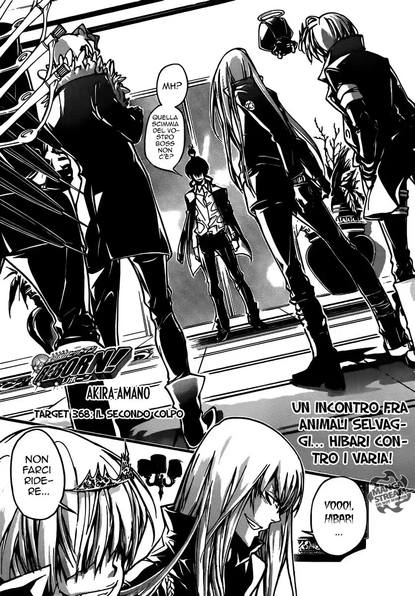 Kateikyoushi Hitman Reborn! Capitolo 368 page 2