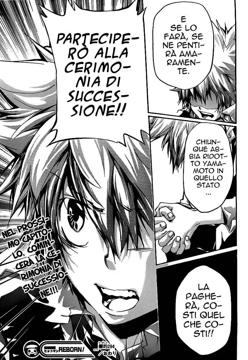 Kateikyoushi Hitman Reborn! Capitolo 294 page 18