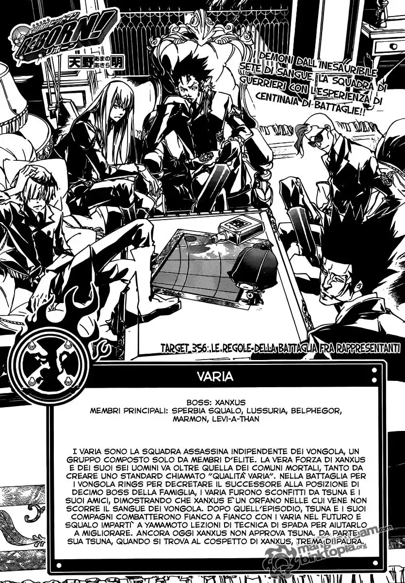 Kateikyoushi Hitman Reborn! Capitolo 356 page 2