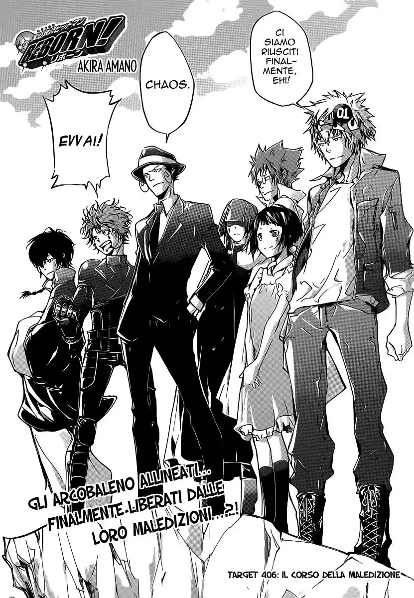 Kateikyoushi Hitman Reborn! Capitolo 406 page 2