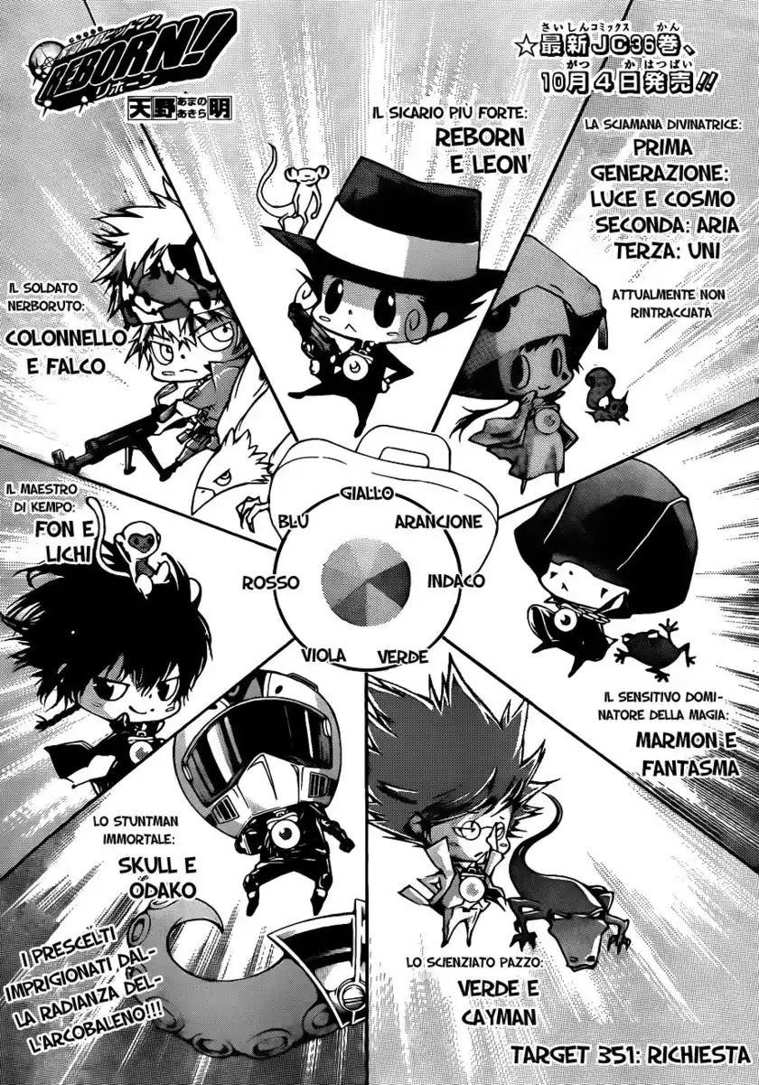 Kateikyoushi Hitman Reborn! Capitolo 351 page 2