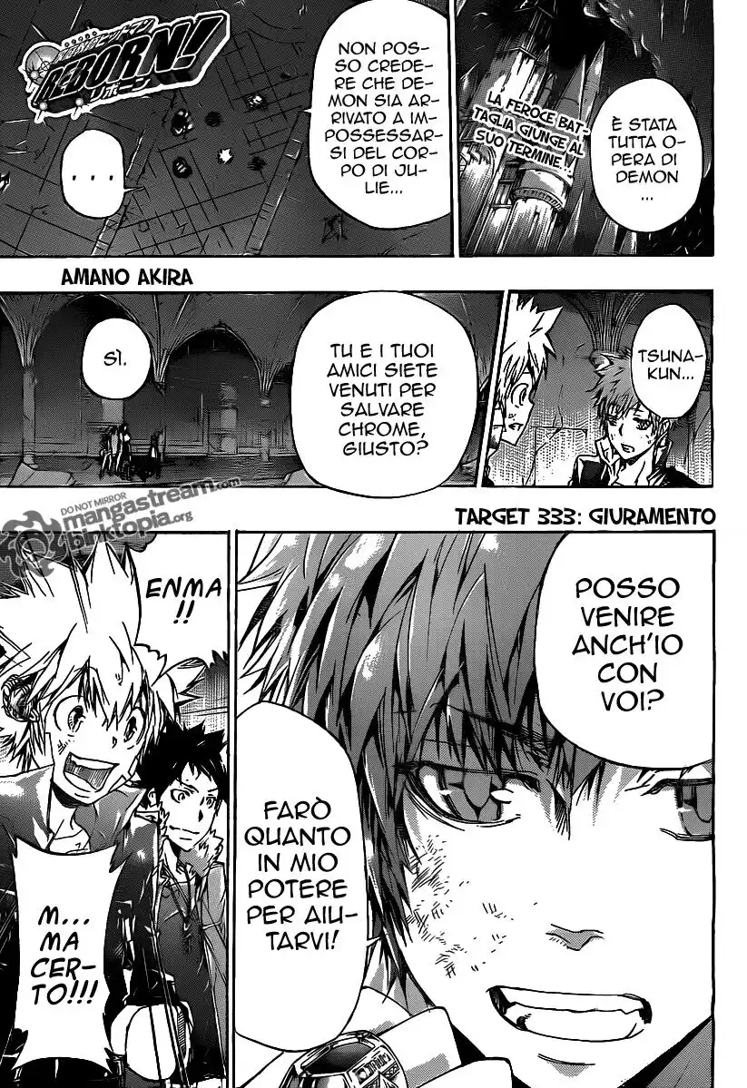 Kateikyoushi Hitman Reborn! Capitolo 333 page 2