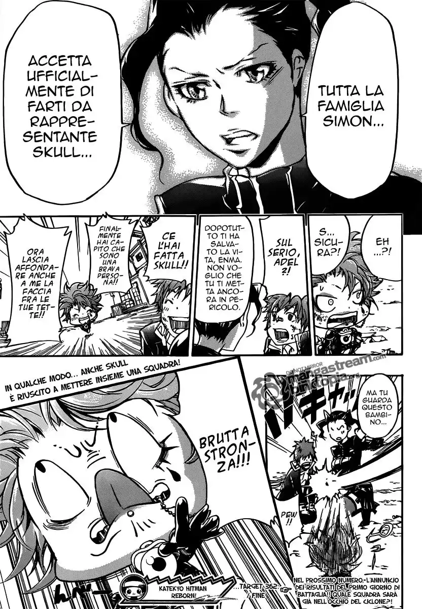 Kateikyoushi Hitman Reborn! Capitolo 362 page 21