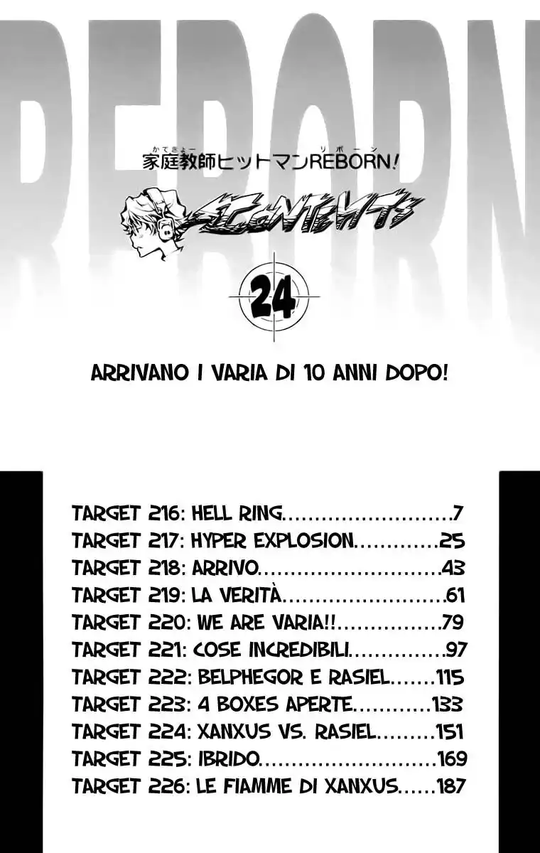 Kateikyoushi Hitman Reborn! Capitolo 216 page 5