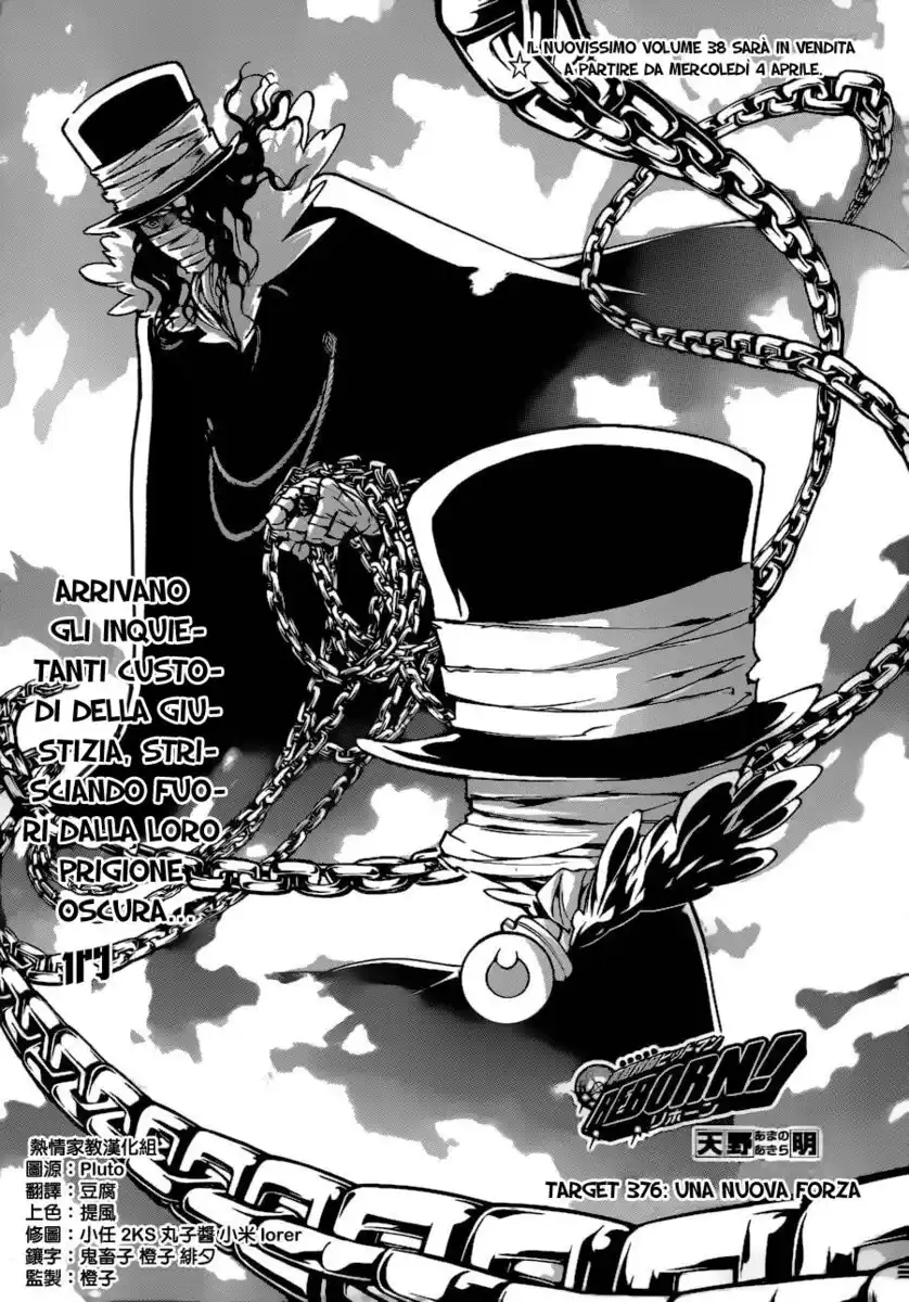 Kateikyoushi Hitman Reborn! Capitolo 376 page 2