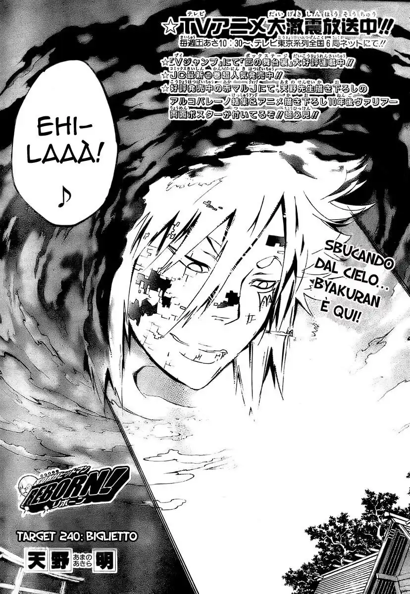 Kateikyoushi Hitman Reborn! Capitolo 240 page 6