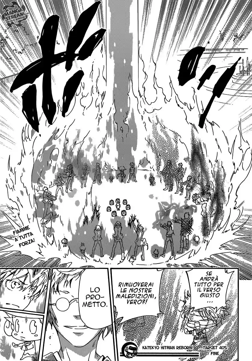 Kateikyoushi Hitman Reborn! Capitolo 405 page 18