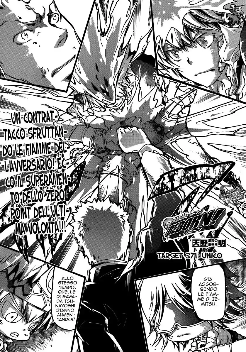 Kateikyoushi Hitman Reborn! Capitolo 371 page 2