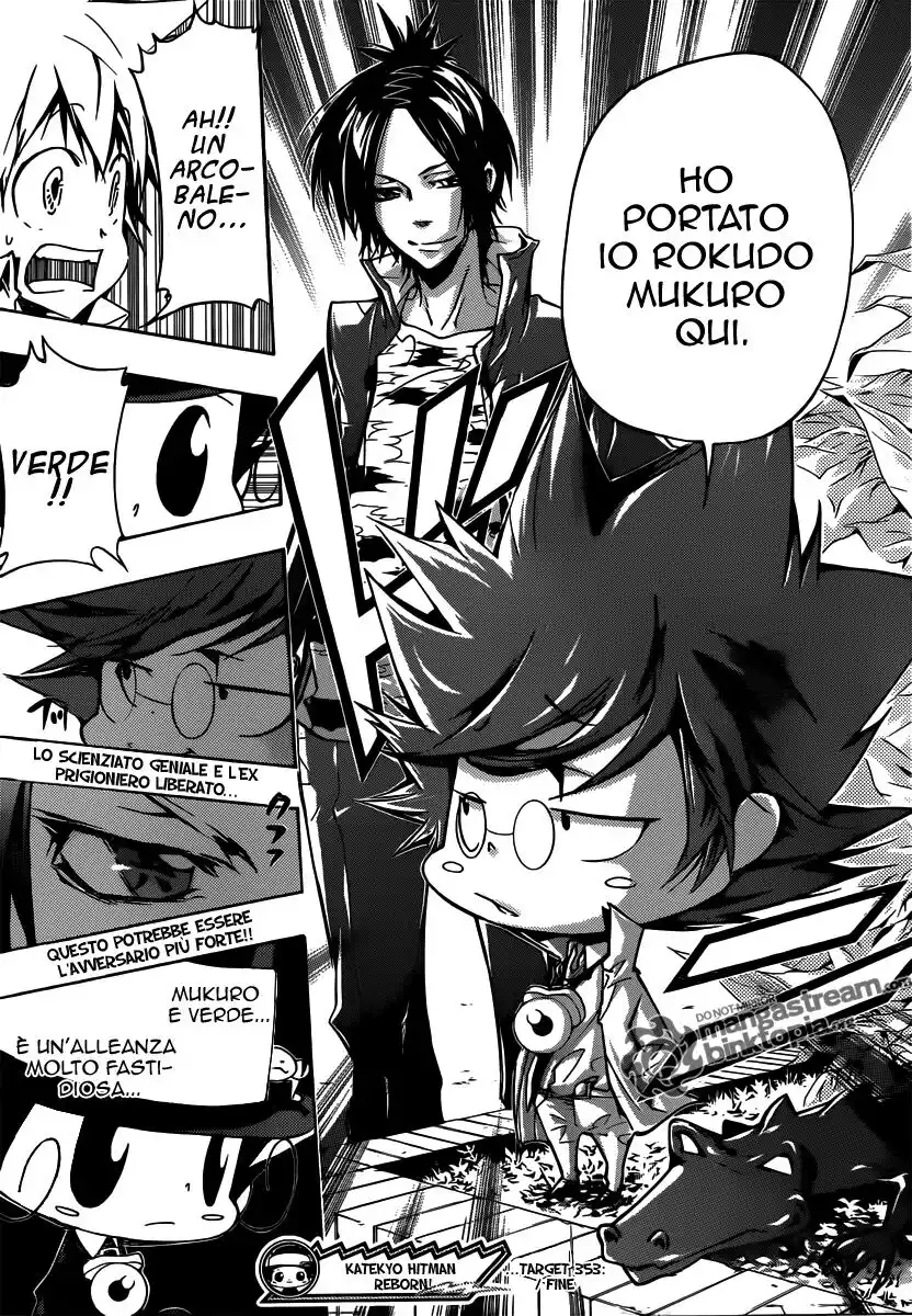 Kateikyoushi Hitman Reborn! Capitolo 353 page 18