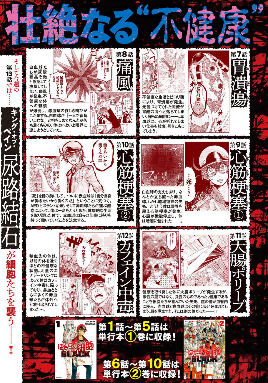 Hataraku Saibou BLACK Capitolo 13 page 25