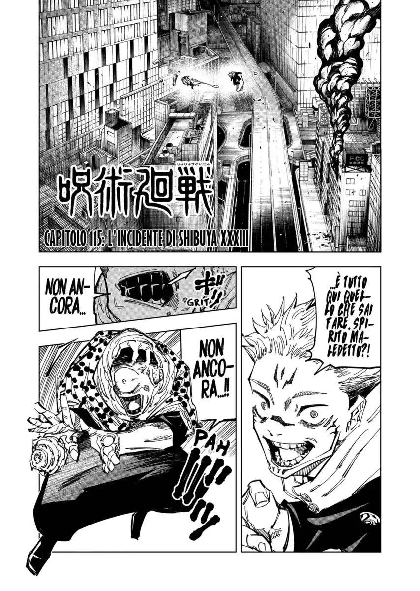 Jujutsu Kaisen Capitolo 115 page 2