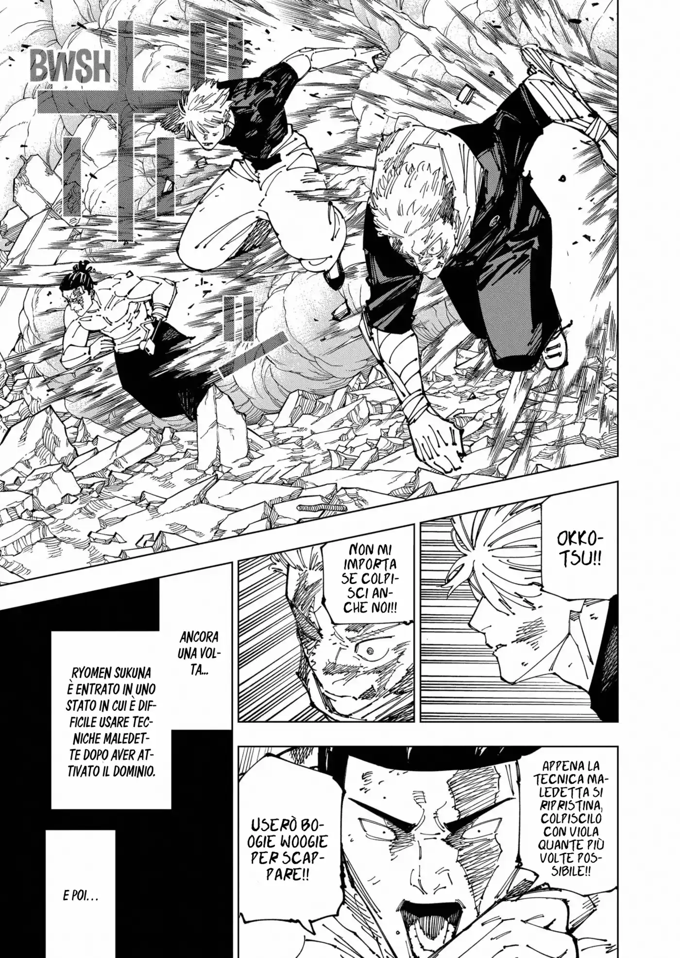 Jujutsu Kaisen Capitolo 263 page 4