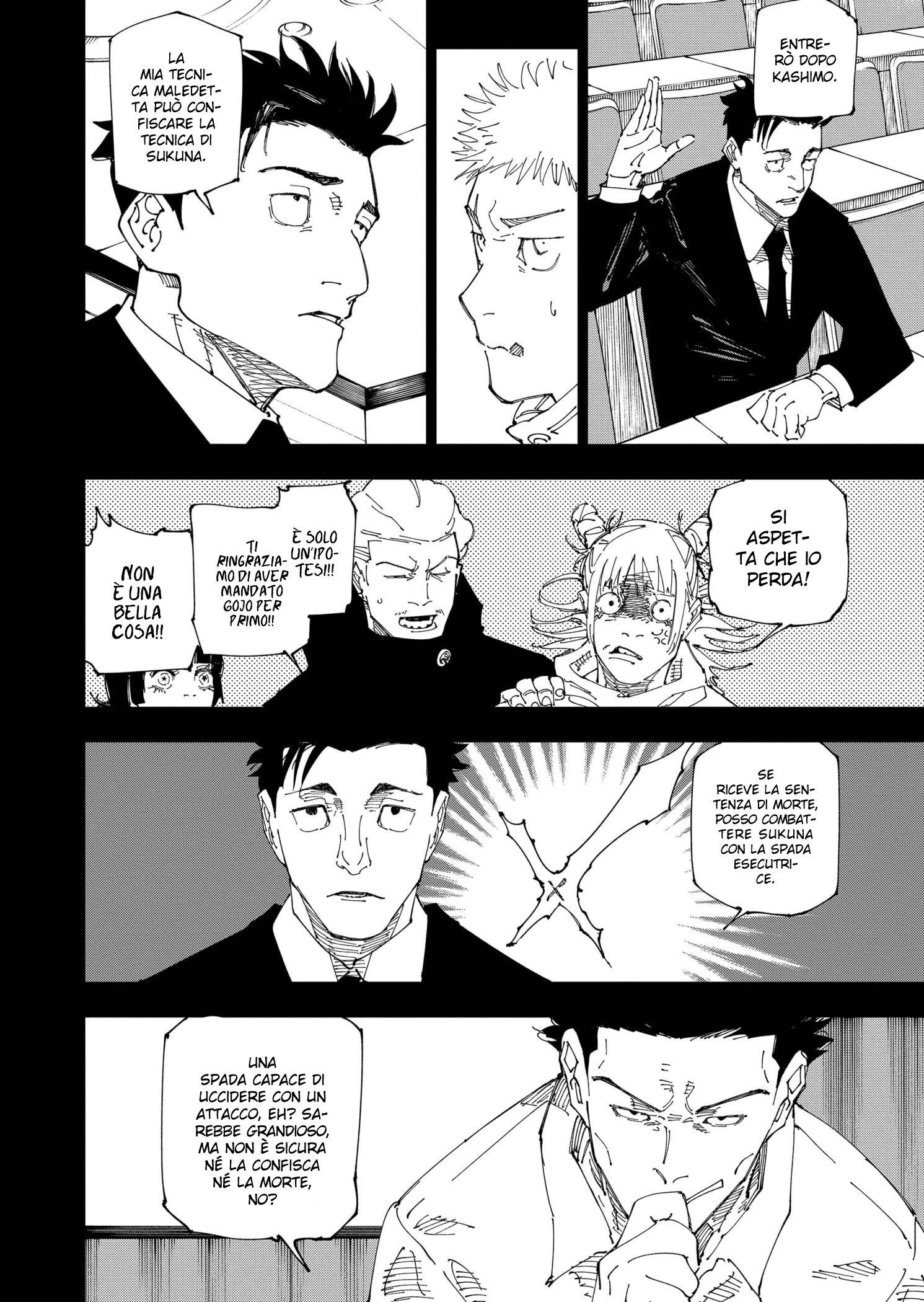 Jujutsu Kaisen Capitolo 244 page 5